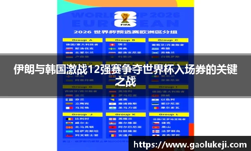 悟空体育伊朗与韩国激战12强赛争夺世界杯入场券的关键之战